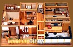 10 kits DIY Dollhouse Kit Japan Retro Room COMPLETE SET 1/12 Miniature Handcraft