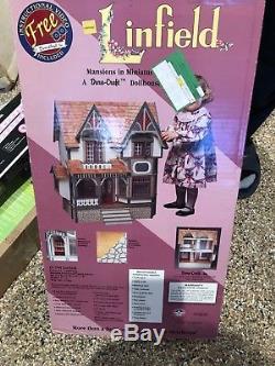 112 DuraCraft LINFIELD Victorian Dollhouse Kit Retired New Unopened Box