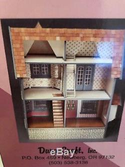 112 DuraCraft LINFIELD Victorian Dollhouse Kit Retired New Unopened Box