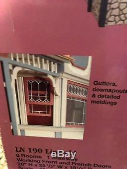 112 DuraCraft LINFIELD Victorian Dollhouse Kit Retired New Unopened Box