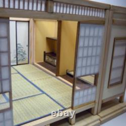 112 Japanese-style Room SET of 3 Doll House Handmade Miniature Kit Wooden A101