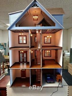 112 Scale Miniature Dollhouse-clarkson Craftsman Mansion Dollhouse Kit-ld03