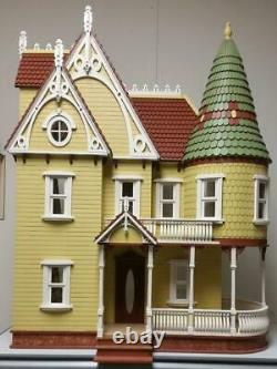 112 Scale Miniature Dollhouse-mirabella Victorian Mansion Dollhouse Kit-ld05