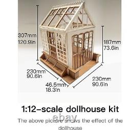 112 Scale Morden Garden Dollhouse Kit Do It Yoursrlf