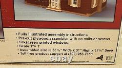 112 Willow Classic Colonial Dollhouse Wood Kit NIB Corona Concepts