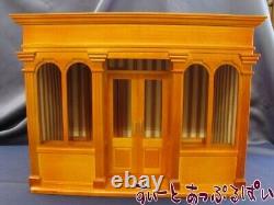 112 dollhouse shop roombox kit with 5pcs shop furnitures and a LED chandelier