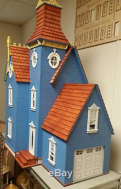 112 or 1 Scale Miniature Hamlin Victorian Laser Cut Dollhouse Kit 0001132