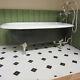112 scale Dolls House Rolled Top Bath. Ready made in White LA07DHD