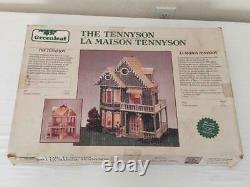 112th Scale Greenleaf THE TENNYSON All Wood Dollhouse Craft Kit Victorian