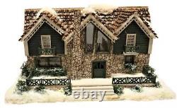 1144 Scale Dollhouse KIT Tiny Vacation Lodge Home Log Home or Siding Option