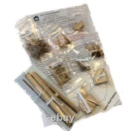 1144 Scale Dollhouse KIT Tiny Victorian Gothic Mansion 9 Rooms with Greenery