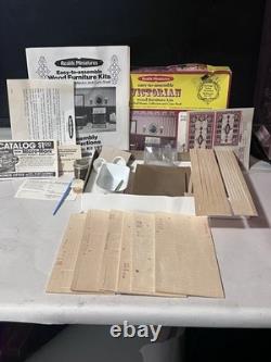 11 VTG House of Miniatures Kit Doll Furniture Chippendale Circa 1700-1800