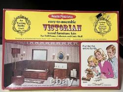 11 VTG House of Miniatures Kit Doll Furniture Chippendale Circa 1700-1800