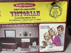 11 VTG House of Miniatures Kit Doll Furniture Chippendale Circa 1700-1800