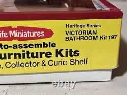 11 VTG House of Miniatures Kit Doll Furniture Chippendale Circa 1700-1800