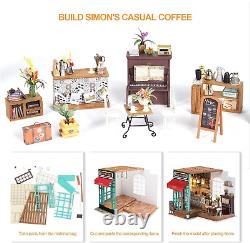 120 Miniature House Kits-Tiny House Kit-Diy Miniature Dollhouse Kits for Adults