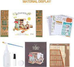 120 Miniature House Kits-Tiny House Kit-Diy Miniature Dollhouse Kits for Adults