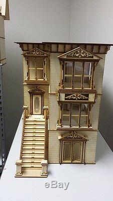 124 1/2 Scale Miniature Lisa San Francisco Painted Lady Dollhouse Kit 0000371