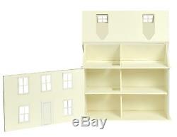 124 Scale Dolls House Willow Cottage Kit Ready to Assemble Unpainted Flat Pack