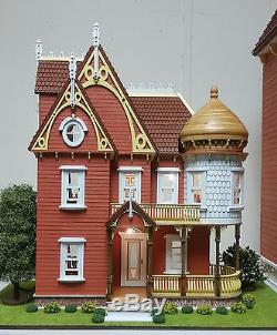 124 Scale Hannah Victorian Mansion Dollhouse Kit 0001315