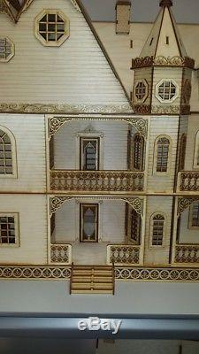 124 Scale Jasmine Gothic Victorian Dollhouse Kit 0000375