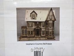 124 Scale Miniature Dollhouse Kit-Stephanie Country-by Laser Dollhouse Designs