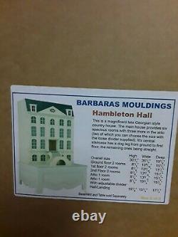 12th Scale large MDF Hambleton Hall Dolls house Kit & basement 15 rooms NEW