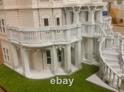 148, 1/4 Scale Miniature Dollhouse Kit Hegeler Carus Mansion 0000390