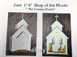 148 Scale June Country Church and Furniture Kit by Debbie Young At Heart, NIB