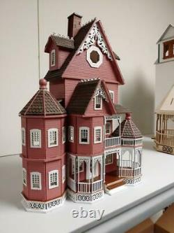 148 Scale Miniature Dollhouse Kit-ashley B Milled Siding Gothic Victorian-79021