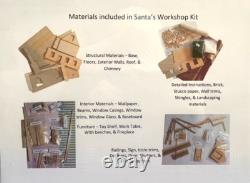 148 Scaledollhouse Miniature Kit Santa's Workshop By Hart's Desire Miniatures