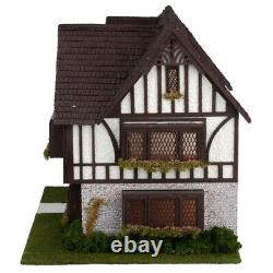 148 or 1/4 Scale Dollhouse Miniature Tudor Style Dollhouse Kit 0002413