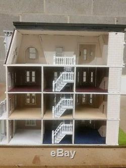 148 or 1/4 Scale Hegeler Carus Mansion Dollhouse Kit 0000390