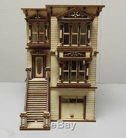 148 or 1/4 Scale Lisa San Francisco Painted Lady Laser Dollhouse Kit 0000393