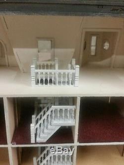 148 or 1/4 Scale Miniature Hegeler Carus Mansion Laser Dollhouse Kit 0000390