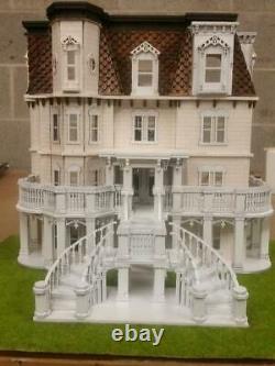 148 (quarter Scale) Miniature Dollhouse Kit Hegeler Carus Mansion 80020