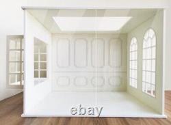 16 Dollhouse Luxury Victorian Style White House Room For 12 Doll by Eledoll