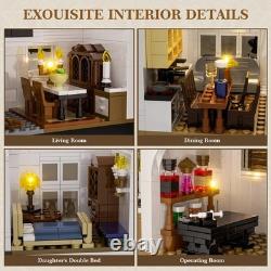 1877 Pcs Magic House Blocks Set Owens House Building Set Creator Architecture