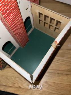1933 Sutherland Paper Co No 200 Playtown Cardboard Dollhouse Kalamazoo MI HTF