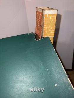 1933 Sutherland Paper Co No 200 Playtown Cardboard Dollhouse Kalamazoo MI HTF