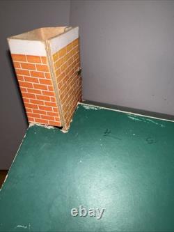 1933 Sutherland Paper Co No 200 Playtown Cardboard Dollhouse Kalamazoo MI HTF