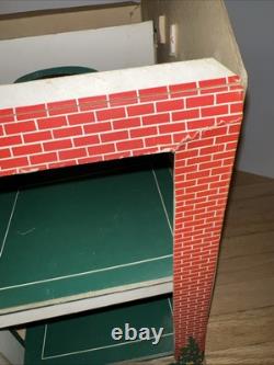 1933 Sutherland Paper Co No 200 Playtown Cardboard Dollhouse Kalamazoo MI HTF