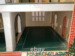 1933 Sutherland Paper Co No 200 Playtown Cardboard Dollhouse Kalamazoo MI HTF