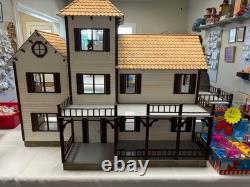 1977 Woodline Products Victorian Dollhouse. 3-Story Estate. Local Pickup