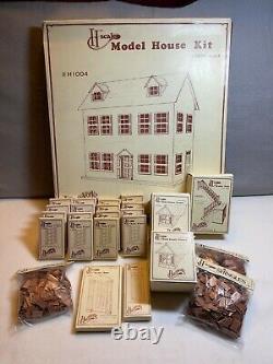 1981 VINTAGE HOUSEWORKS DOLL HOUSE KIT 1/24th scale #H1004 PLUS LOT BRAND NEW