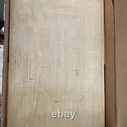 1983 Greenleaf The GLENCROFT Wooden Dollhouse Kit #8001 WithBox Vintage Artistic