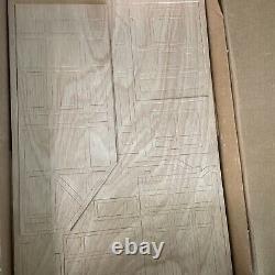 1983 Greenleaf The GLENCROFT Wooden Dollhouse Kit #8001 WithBox Vintage Artistic