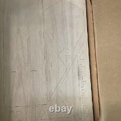 1983 Greenleaf The GLENCROFT Wooden Dollhouse Kit #8001 WithBox Vintage Artistic