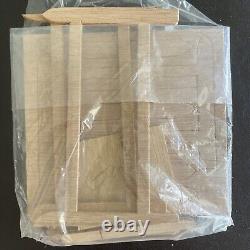 1983 Greenleaf The GLENCROFT Wooden Dollhouse Kit #8001 WithBox Vintage Artistic