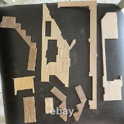 1983 Greenleaf The GLENCROFT Wooden Dollhouse Kit #8001 WithBox Vintage Artistic